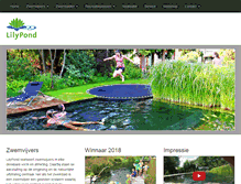 Tablet Screenshot of lilypond.nl